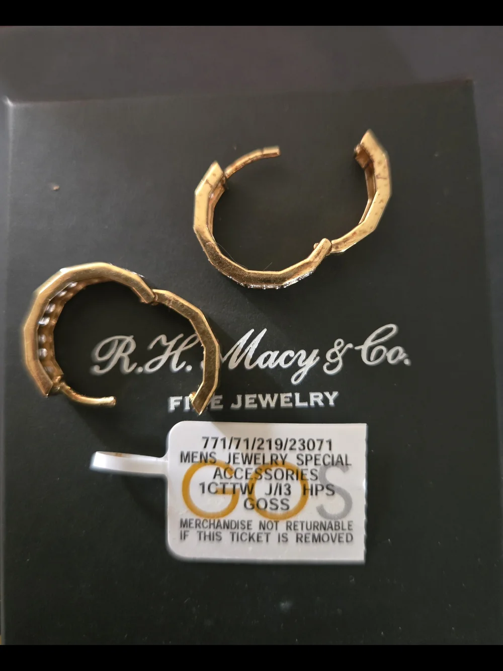 Macys elegant gold